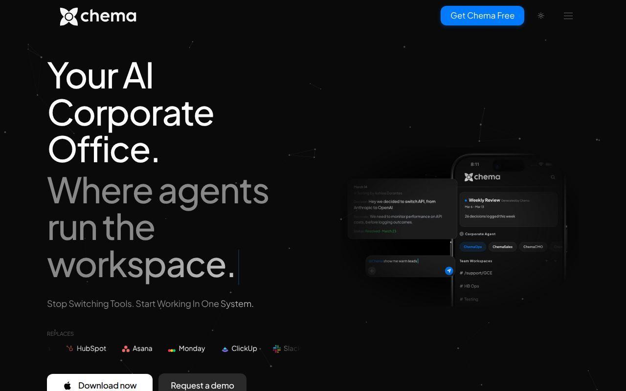 Chema screenshot